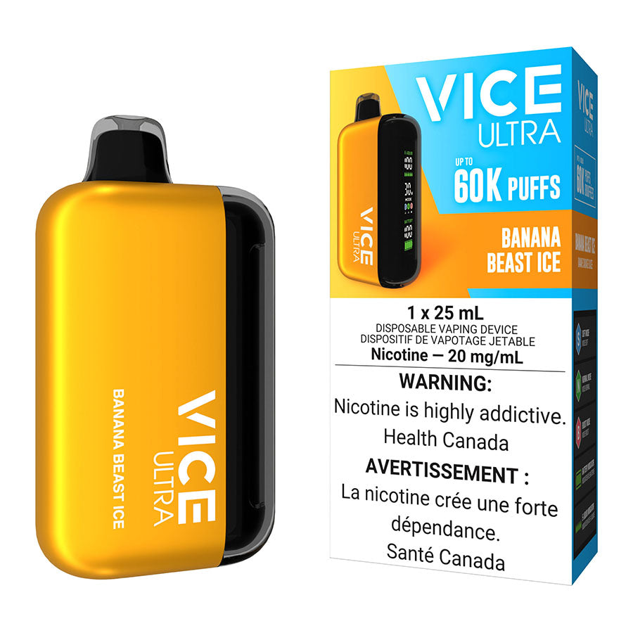 Vice Ultra Disposable Vape Device Banana Beast Ice
